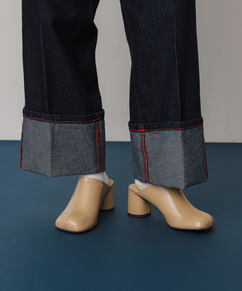 SENSE OF PLACE by URBAN RESEARCH（センスオブプレイスバイアーバンリサーチ）の「オブリークトゥサボ（サンダル・レディース・ブラック/ベージュ・LARGE/SMALL/MEDIUM）」の18枚目の写真