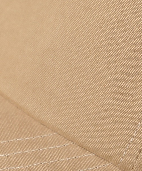 14+（イチヨンプラス）の「ピーチスキン風IP刺繍キャップ（キャップ・レディース・チャコールグレー/ダークオレンジ/ブラック/カーキ/アイボリー/ベージュ・MEDIUM/X-LARGE）」の15枚目の写真