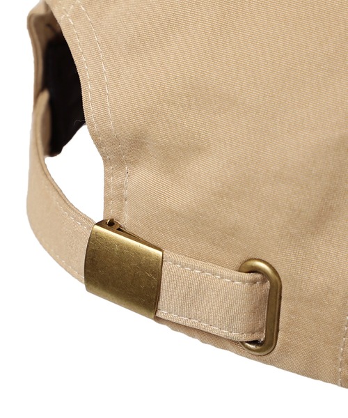 14+（イチヨンプラス）の「ピーチスキン風IP刺繍キャップ（キャップ・レディース・チャコールグレー/ダークオレンジ/ブラック/カーキ/アイボリー/ベージュ・MEDIUM/X-LARGE）」の14枚目の写真