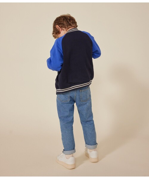 セール】スウェットブルゾン（ブルゾン）｜PETIT BATEAU（プチバトー 