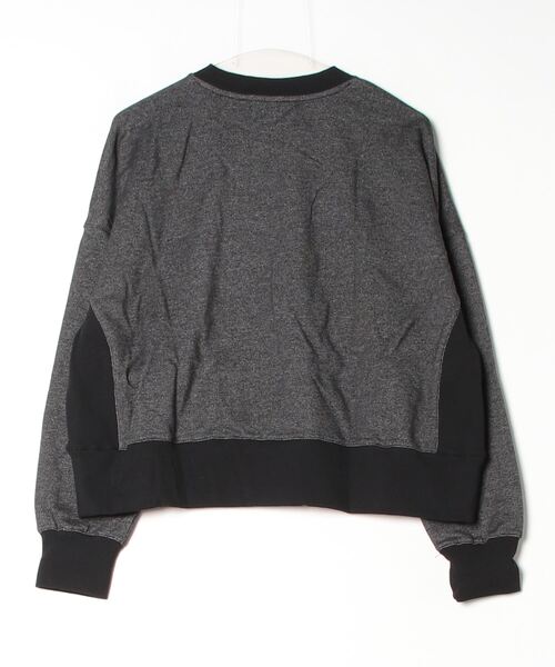 NANGA(ナンガ)の「ECO HYBRID SWEATSHIRT W/エコハイブリッド スウェットシャツ(ウィメンズ)(スウェット・レディース・ブラック/モカ/ライトグレー/ブラック系/イエロー/ピンク・M/S/L)」の16枚目の写真