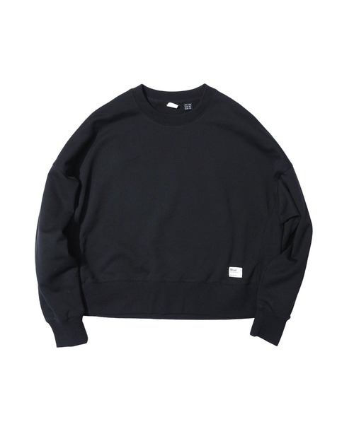 NANGA(ナンガ)の「ECO HYBRID SWEATSHIRT W/エコハイブリッド スウェットシャツ(ウィメンズ)(スウェット・レディース・ブラック/モカ/ライトグレー/ブラック系/イエロー/ピンク・M/S/L)」の4枚目の写真