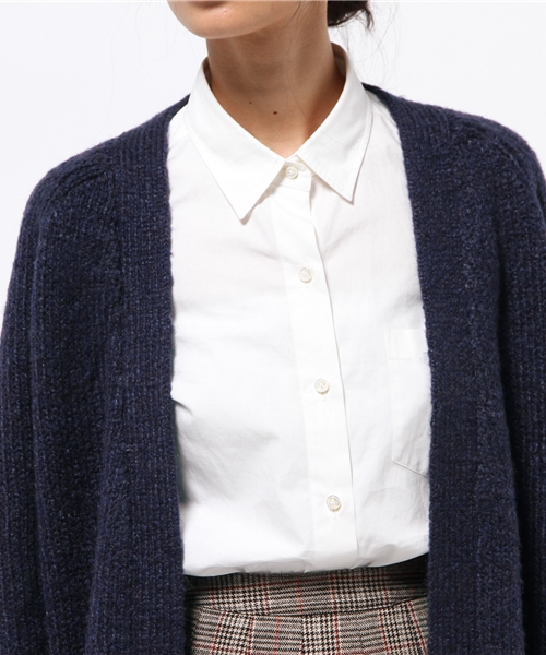 Discoat Parisien（ディスコートパリシアン）の「【スザンヌコラボ】ロングカーディガン（カーディガン/ボレロ・レディース・グレー/ネイビー・ﾌﾘ-）」の10枚目の写真