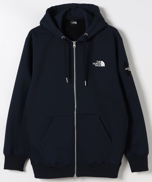 THE NORTH FACE（ザノースフェイス）の「THE NORTH FACE/ザ・ノース・フェイス SQUARE LOGO F/Z/スクエアロゴフルジップフーディー/NT62349(限定展開)（パーカー・メンズ・ネイビー/ブラック/グレー・XX-LARGE/LARGE/X-LARGE/MEDIUM）」の3枚目の写真