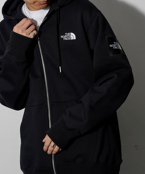 THE NORTH FACE（ザノースフェイス）の「THE NORTH FACE/ザ・ノース・フェイス SQUARE LOGO F/Z/スクエアロゴフルジップフーディー/NT62349(限定展開)（パーカー・メンズ・ネイビー/ブラック/グレー・XX-LARGE/LARGE/X-LARGE/MEDIUM）」の16枚目の写真