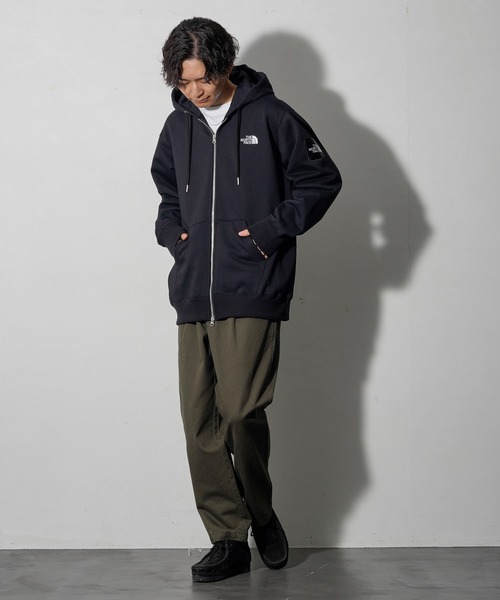 THE NORTH FACE（ザノースフェイス）の「THE NORTH FACE/ザ・ノース・フェイス SQUARE LOGO F/Z/スクエアロゴフルジップフーディー/NT62349(限定展開)（パーカー・メンズ・ネイビー/ブラック/グレー・XX-LARGE/LARGE/X-LARGE/MEDIUM）」の20枚目の写真