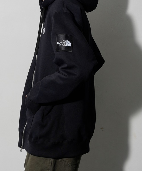 THE NORTH FACE（ザノースフェイス）の「THE NORTH FACE/ザ・ノース・フェイス SQUARE LOGO F/Z/スクエアロゴフルジップフーディー/NT62349(限定展開)（パーカー・メンズ・ネイビー/ブラック/グレー・XX-LARGE/LARGE/X-LARGE/MEDIUM）」の18枚目の写真