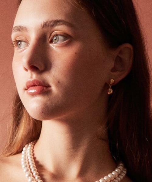 VINTAGE HOLLYWOOD(ビンテージハリウッド)の「●Ball Drop Earrings(ピアス(両耳用)・レディース・シルバー/ゴールド・FREE)」の7枚目の写真