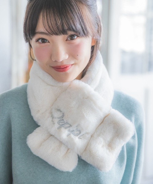 セール】リバーシブルファーマフラー（マフラー）｜repipi armario