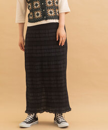 POU DOU DOU | モールステッチシャーリングスカート(スカート)