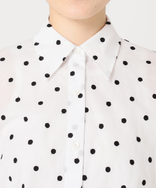 【専用】CITYSHOP ドットシャツ　ブラック 専用】CITYSHOP ドットシャツ ブラック CITYSHOP｜シティ