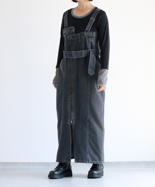 cepo(セポ)の「ソデキリカエロングスリーブTee(Tシャツ/カットソー・レディース・ブラック/グレー/オフホワイト・M)」の13枚目の写真