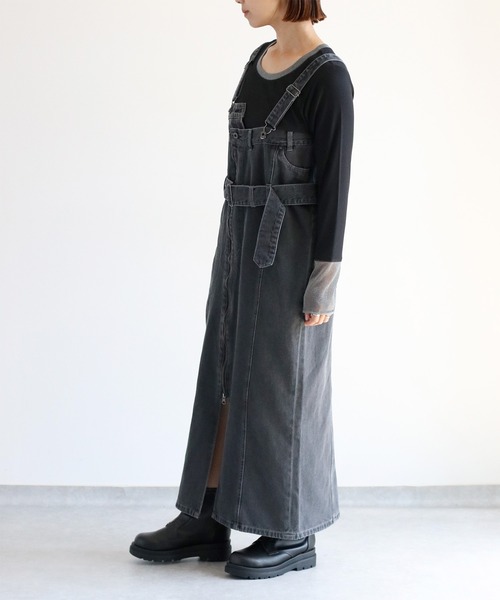 cepo(セポ)の「ソデキリカエロングスリーブTee(Tシャツ/カットソー・レディース・ブラック/グレー/オフホワイト・M)」の14枚目の写真