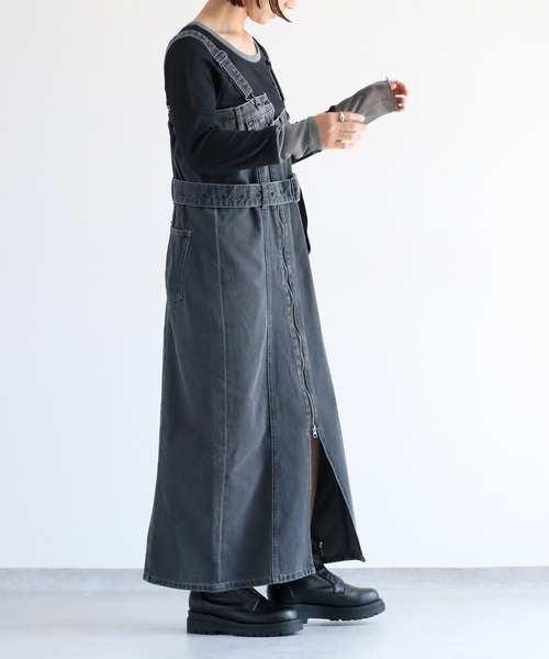 cepo(セポ)の「ソデキリカエロングスリーブTee(Tシャツ/カットソー・レディース・ブラック/グレー/オフホワイト・M)」の17枚目の写真