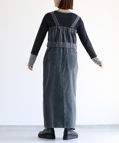 cepo(セポ)の「ソデキリカエロングスリーブTee(Tシャツ/カットソー・レディース・ブラック/グレー/オフホワイト・M)」の16枚目の写真