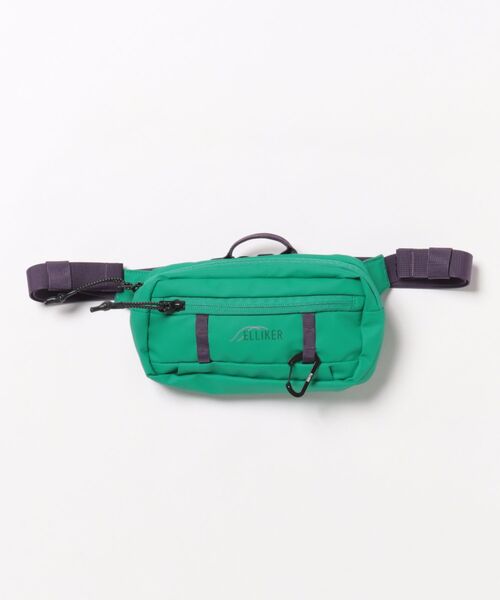 JUGLANS(ユグランス)の「【ELLIKER】SEMER SLING BAG/カラビナ付きスリングバッグ(ボディバッグ/ウエストポーチ・メンズ・ブラック/グリーン/ブルー・FREE)」の3枚目の写真