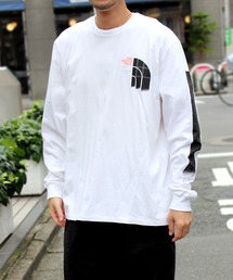 【THE NORTH FACE】ノースフェイス M L/S Brand Proud Tee ロングスリーブ Tシャツ NF0A86WW