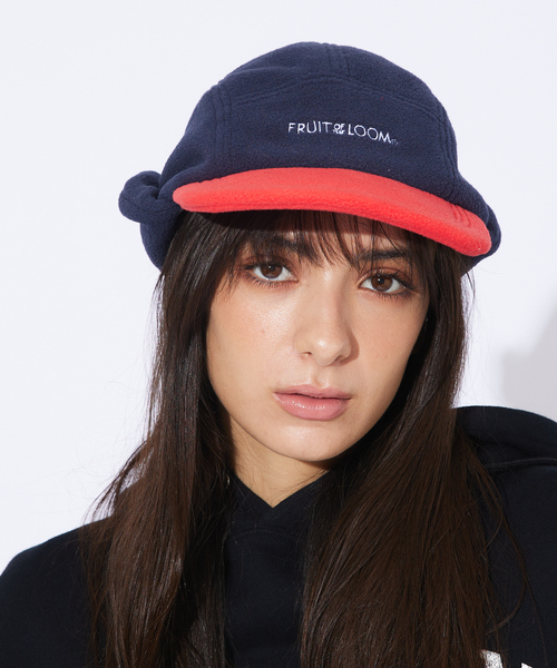 FRUIT OF THE LOOM/フルーツオブザルーム】FLEECE 耳当て付き CAP