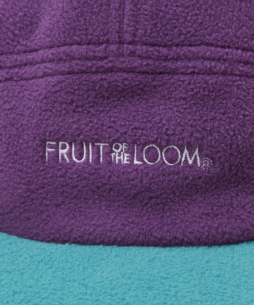 FRUIT OF THE LOOM（フルーツオブザルーム）の「【FRUIT OF THE LOOM/フルーツオブザルーム】FLEECE 耳当て付き CAP/フリースイヤーフラップ付き（キャップ・メンズ・パープル/インディゴブルー/ブラック/グレー・フリー）」の8枚目の写真