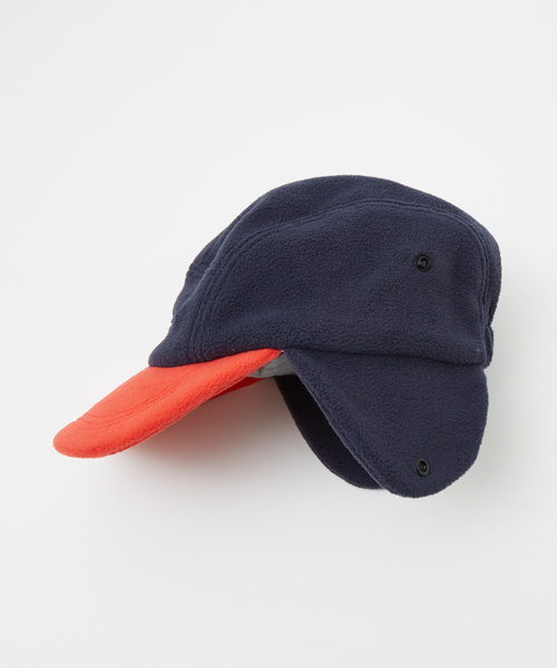 FRUIT OF THE LOOM（フルーツオブザルーム）の「【FRUIT OF THE LOOM/フルーツオブザルーム】FLEECE 耳当て付き CAP/フリースイヤーフラップ付き（キャップ・メンズ・パープル/インディゴブルー/ブラック/グレー・フリー）」の16枚目の写真