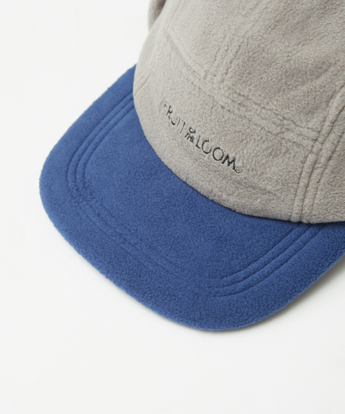 FRUIT OF THE LOOM（フルーツオブザルーム）の「【FRUIT OF THE LOOM/フルーツオブザルーム】FLEECE 耳当て付き CAP/フリースイヤーフラップ付き（キャップ・メンズ・パープル/インディゴブルー/ブラック/グレー・フリー）」の19枚目の写真
