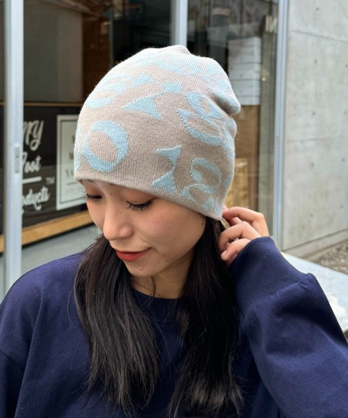 CIAOPANIC TYPY(チャオパニックティピー)の「【WEB限定】【UNISEX】アソートビーニー(ニットキャップ/ビーニー・メンズ・グレー/ブラウン/ピンク・ONE SIZE)」の2枚目の写真