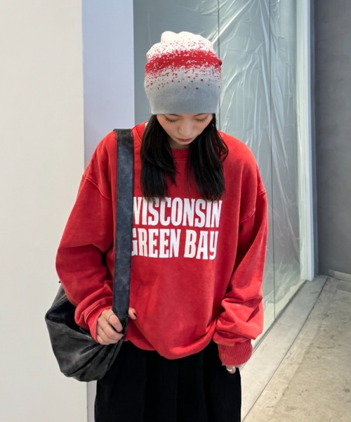 CIAOPANIC TYPY(チャオパニックティピー)の「【WEB限定】【UNISEX】アソートビーニー(ニットキャップ/ビーニー・メンズ・グレー/ブラウン/ピンク・ONE SIZE)」の15枚目の写真