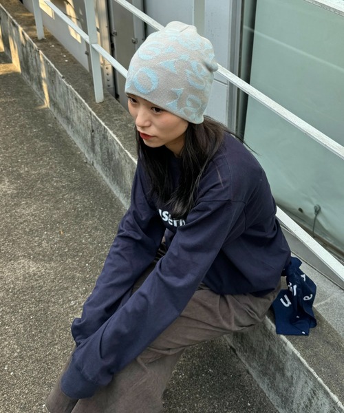 CIAOPANIC TYPY(チャオパニックティピー)の「【WEB限定】【UNISEX】アソートビーニー(ニットキャップ/ビーニー・メンズ・グレー/ブラウン/ピンク・ONE SIZE)」の6枚目の写真