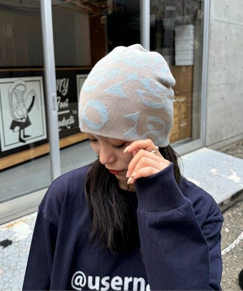 CIAOPANIC TYPY(チャオパニックティピー)の「【WEB限定】【UNISEX】アソートビーニー(ニットキャップ/ビーニー・メンズ・グレー/ブラウン/ピンク・ONE SIZE)」の5枚目の写真