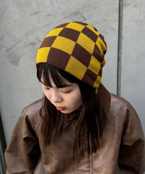 CIAOPANIC TYPY(チャオパニックティピー)の「【WEB限定】【UNISEX】アソートビーニー(ニットキャップ/ビーニー・メンズ・グレー/ブラウン/ピンク・ONE SIZE)」の10枚目の写真