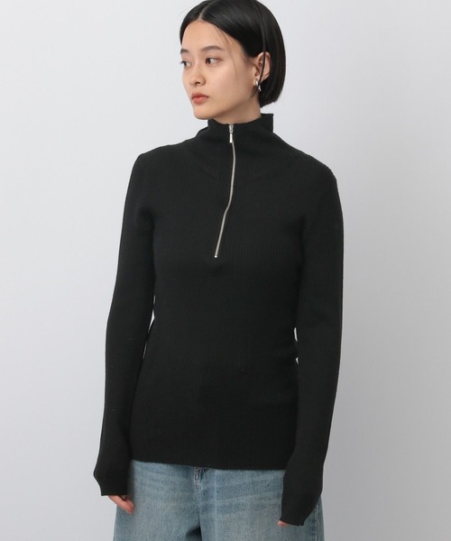 【新品未使用】ARCHIVIO ブラック　ハイネックプルオーバー スピック＆スパン Spick & Span 《WEB限定 / 追加4予約》裏毛
