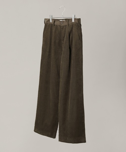 クラシック ヘビーコーデュロイ ワイドスラックス パンツ