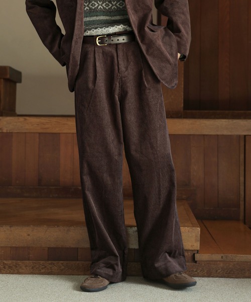 Bleme（ブレム）の「クラシック ヘビーコーデュロイ ワイドスラックス