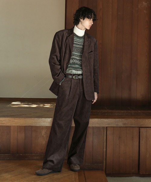 Bleme（ブレム）の「クラシック ヘビーコーデュロイ ワイドスラックス