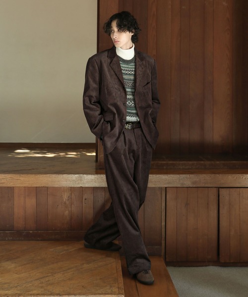 Bleme（ブレム）の「クラシック ヘビーコーデュロイ ワイドスラックス