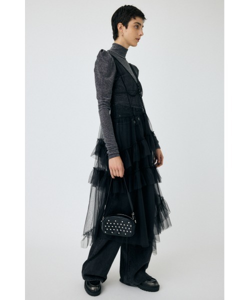 セール】CORSET DETAIL SHEER ドレス（ワンピース）｜MOUSSY（マウジー