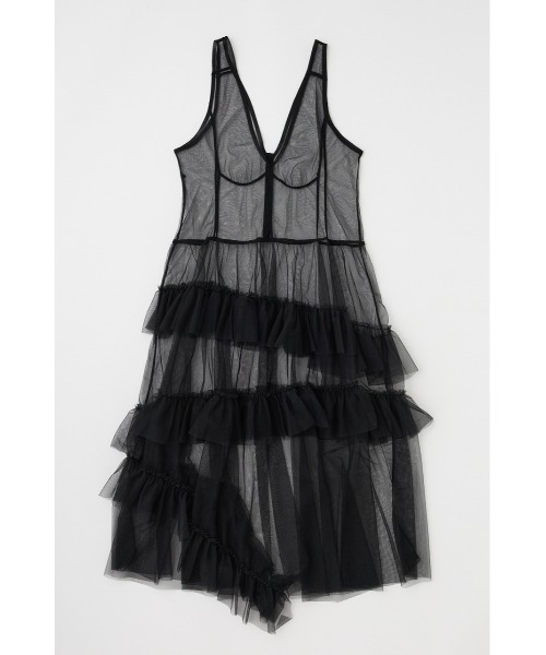 ※ZOZOTOWN売り切れ！MOUSSY/MESH LAYEREDドレス/未使用 ZOZOTOWN売り切れ！MOUSSY/MESH LAYEREDドレス/未使用 セール】MESH