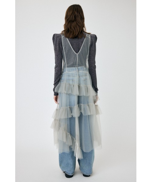 セール】CORSET DETAIL SHEER ドレス（ワンピース）｜MOUSSY