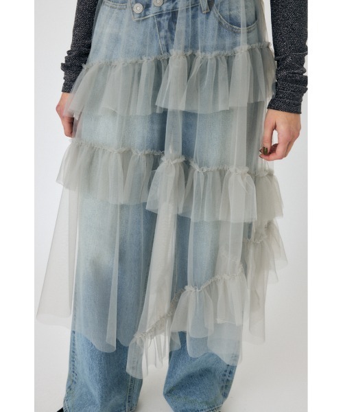 ※ZOZOTOWN売り切れ！MOUSSY/MESH LAYEREDドレス/未使用 セール】MESH LAYERED ドレス（ワンピース）｜MOUSSY（マウジー