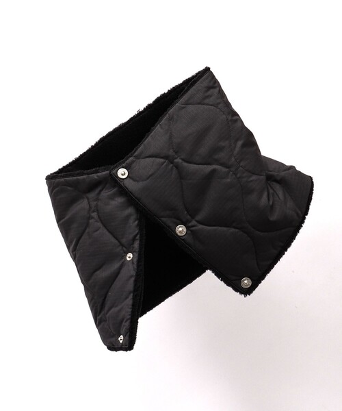 TAION(タイオン)の「【TAION/タイオン】MILITARY R/S VOLUME DOWN NECK WARMER(マフラー・メンズ・ミント/ベージュ/ブラック/チャコールグレー・FREE)」の3枚目の写真