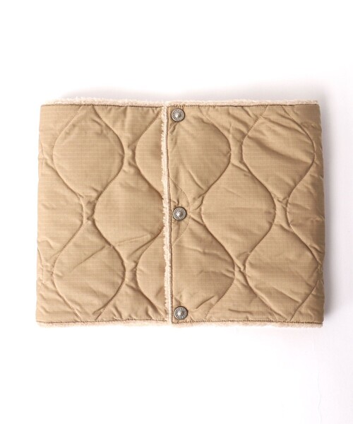 TAION(タイオン)の「【TAION/タイオン】MILITARY R/S VOLUME DOWN NECK WARMER(マフラー・メンズ・ミント/ベージュ/ブラック/チャコールグレー・FREE)」の12枚目の写真