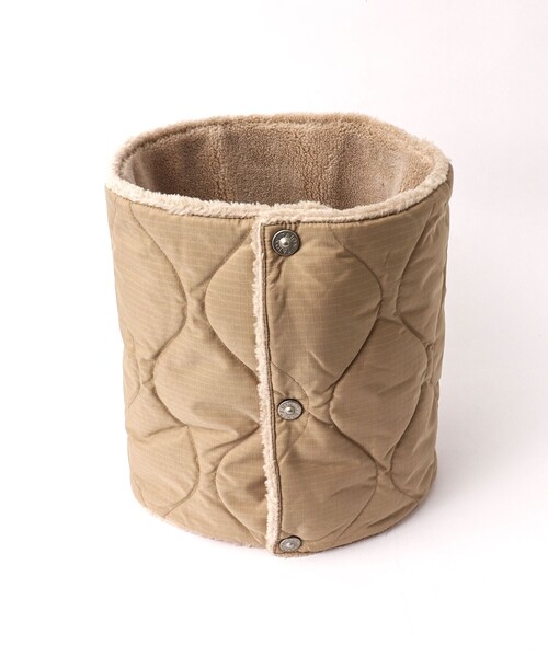 TAION(タイオン)の「【TAION/タイオン】MILITARY R/S VOLUME DOWN NECK WARMER(マフラー・メンズ・ミント/ベージュ/ブラック/チャコールグレー・FREE)」の21枚目の写真