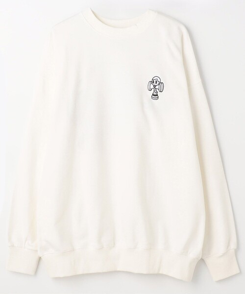 FREAK'S STORE(フリークスストア)の「消極男子×FREAK'S STORE/マイナスダンシ×フリークスストア 劍玉人間 SWEAT(スウェット・メンズ・ホワイト/アッシュグレー/ブラック・MEDIUM/LARGE/X-LARGE)」の10枚目の写真