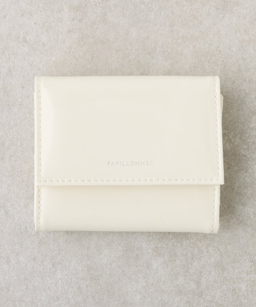 き/様　エナメル三つ折り財布 PAPILLONNER（パピヨネ）の「エナメル3つ折りウォレット（財布）」 - WEAR