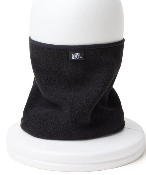 NEW ERA（ニューエラ）の「NEW ERA/ニューエラ ネックウォーマー フリース ブラック/ホワイト 14311560（ネックウォーマー/スヌード・メンズ・ブラック・FREE）」の5枚目の写真