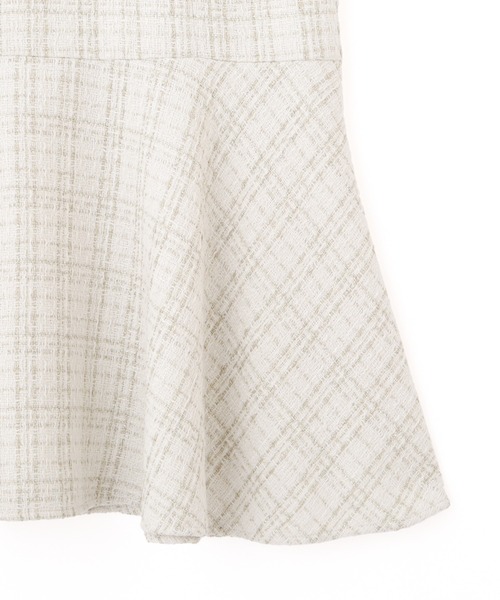 ◇ブラウスドッキングツイードワンピース（ワンピース）｜JILL by JILL