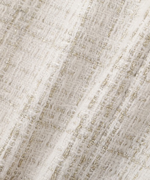 ◇ブラウスドッキングツイードワンピース（ワンピース）｜JILL