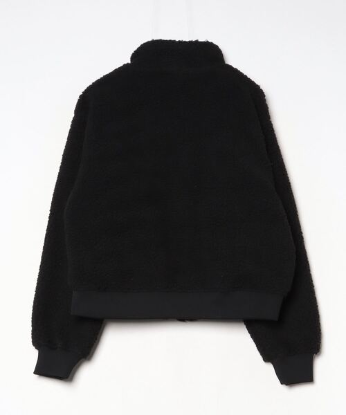NEW ERA（ニューエラ）の「ニューエラ  WS BOA BLOUSON（ブルゾン・レディース・ブラック・S/M）」の2枚目の写真
