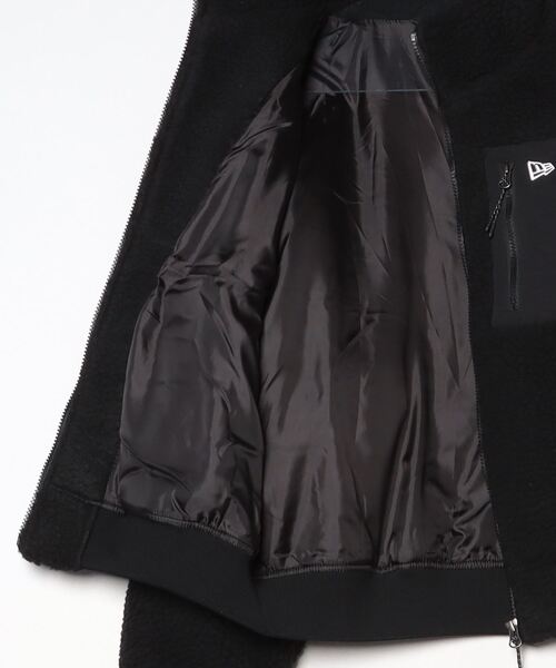 NEW ERA（ニューエラ）の「ニューエラ  WS BOA BLOUSON（ブルゾン・レディース・ブラック・S/M）」の3枚目の写真