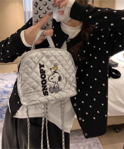 MAISON DE THERESE（メゾン ド テレーズ）の「ドット柄　ボタン開カーディガン（カーディガン/ボレロ・レディース・グレー/ブラック・FREE）」の6枚目の写真